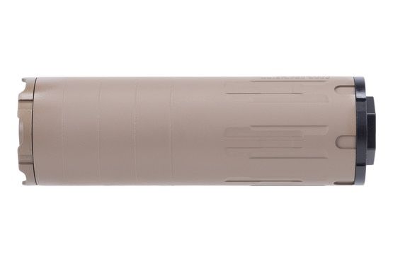 Aero Precision LAHAR-30K Suppressor in FDE has a stainless steel body